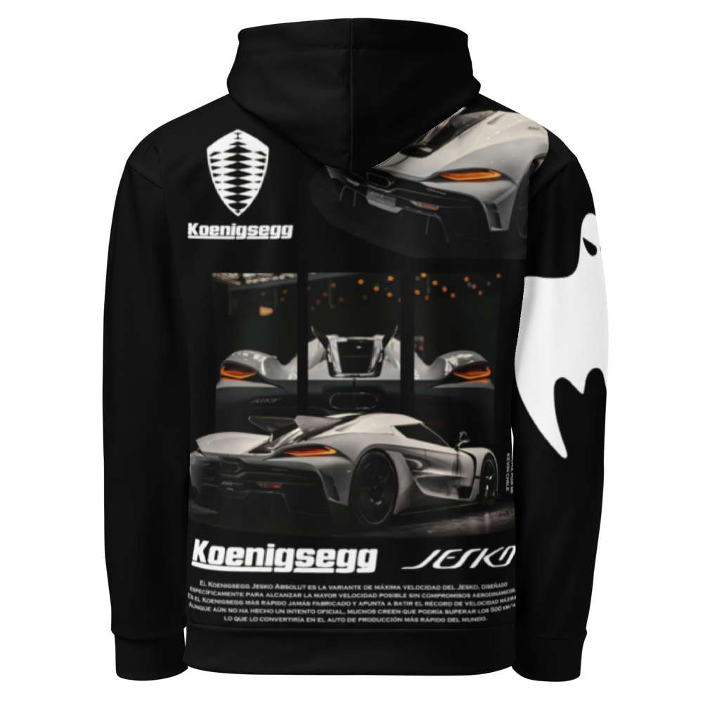 Koenigsegg Jesko Hoodie -Black